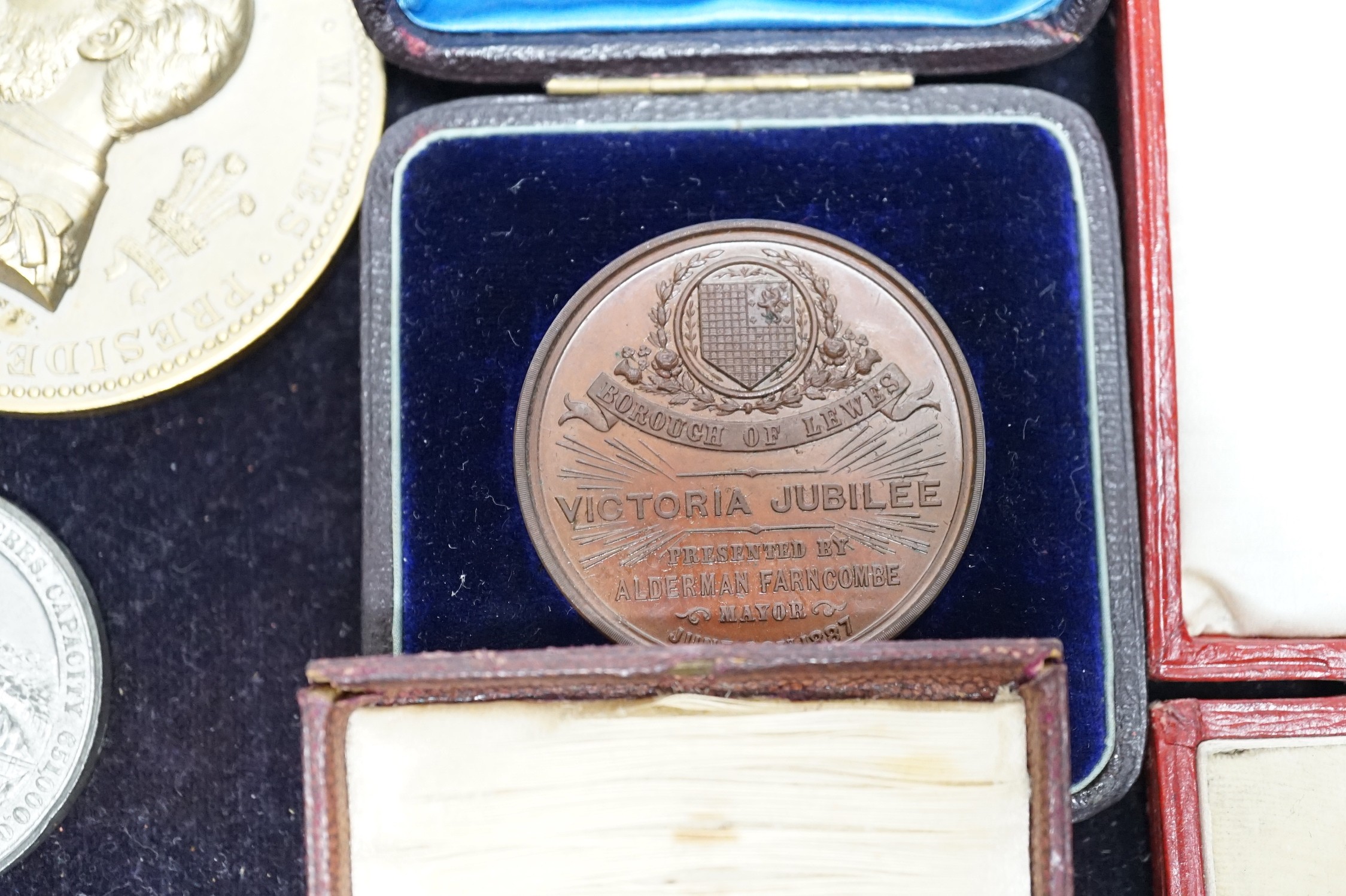 Victorian commemorative medals –
